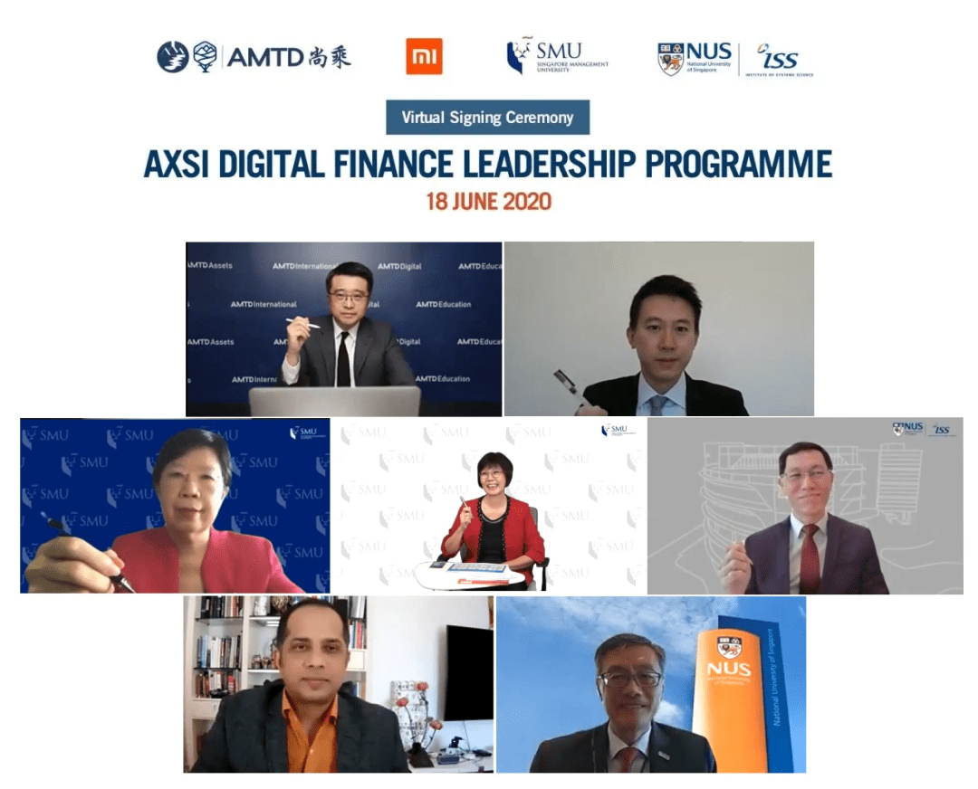 AMTD, Xiaomi Finance, SMU and ISS launch digital finance program