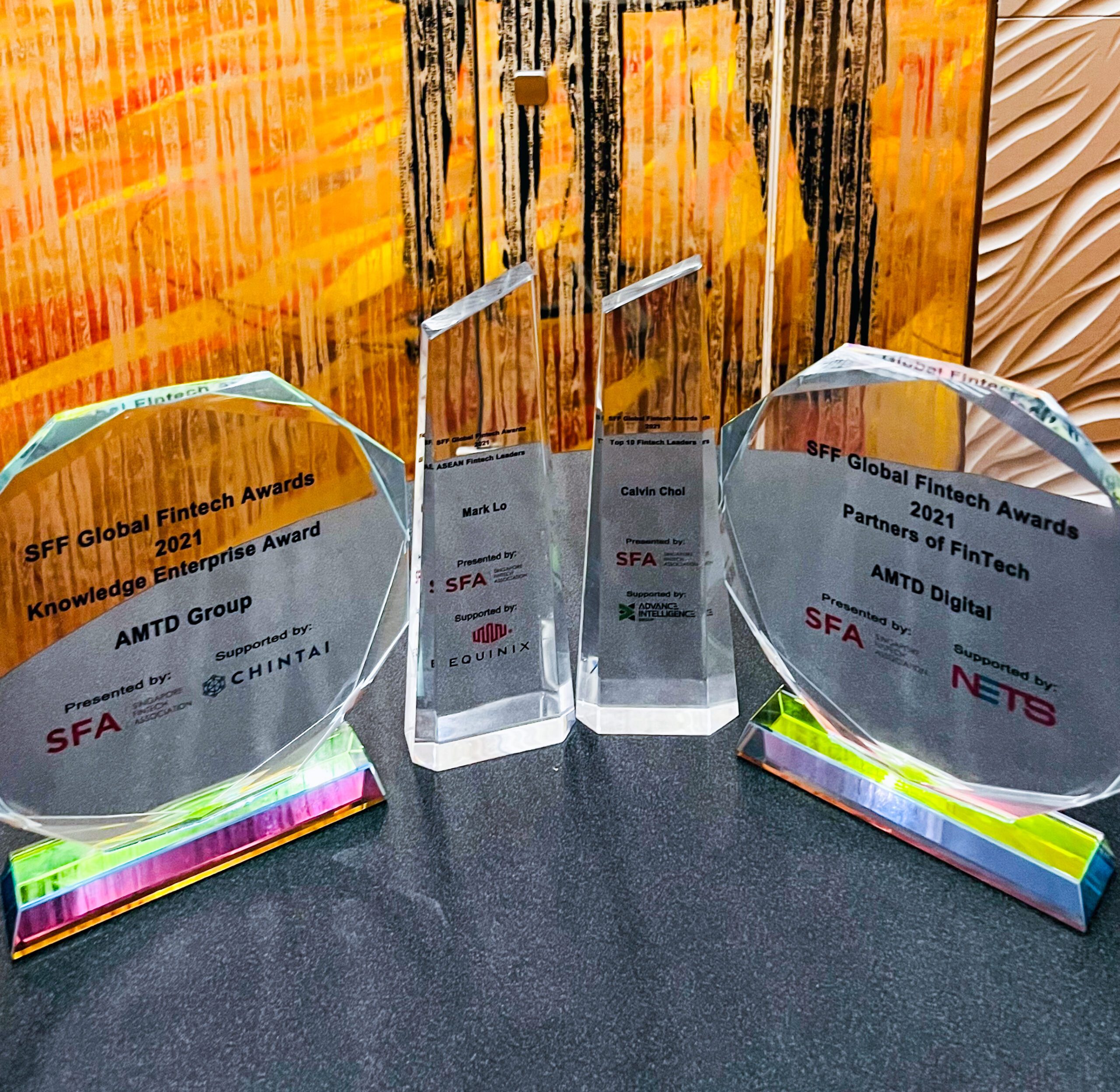 AMTD News | AMTD won multiple award categories in SFF Global FinTech Awards